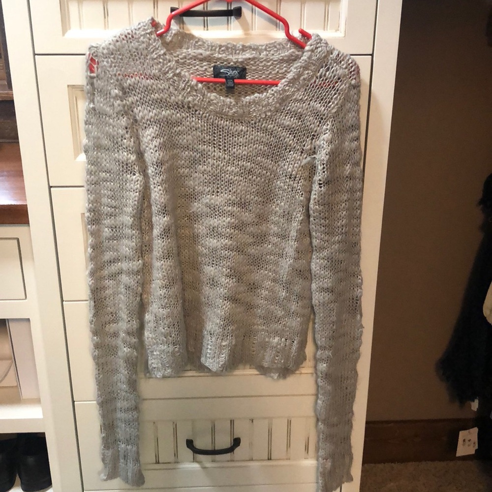Silver brand knit top
